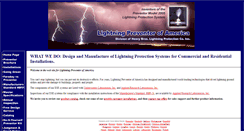 Desktop Screenshot of lightningpreventor.com